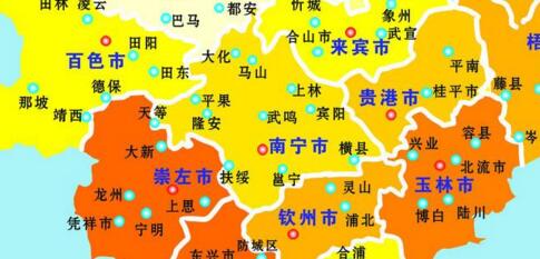 廣西有多少個市？多少個縣級市？多少個地級市？哪個最富裕？哪個發(fā)展最快？